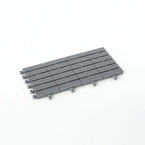 テラモト フリーラインマット 灰 150×300mm