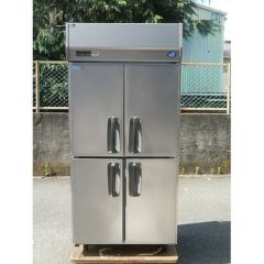 ☆地域限定自社便配送☆ホシザキ　縦型冷凍冷蔵庫　2008年 HRF-90XT3 ホシザキ 縦型冷凍冷蔵庫 HRF-90AFT-1-VB バイブレーション加工