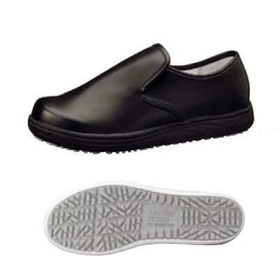 アキレス スニーカー クッキングメイト003 黒 23cm 【グループA】