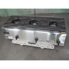 中古】卓上ガスコンロ タニコー TGD-5 幅720×奥行600×高さ185 LPG