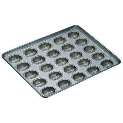 シリコン加工 玉子型 天板 大(25ヶ取)