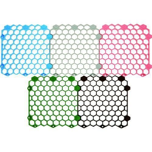 TRUSCO 抗菌・防炎ジョイントスノコ 土足用 ブルー