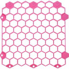 TRUSCO 抗菌・防炎ジョイントスノコ 土足用 ピンク