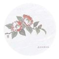 和風コースター 四季 丸型(50枚入)WCO-M9 椿
