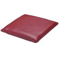 marukatsu(丸勝)　座布団40厚390角 レザー エンジ色