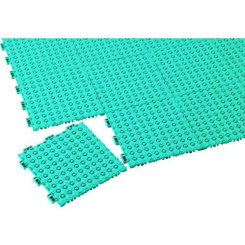 テラモト 抗菌フミンゴ ブルー 300×300mm