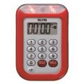 タニタ 防水大音量 タイマー TD-377 レッド