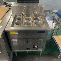 業務用ゆで麺器　都市ガス ゆで麺器 都市ガス 13A用 北沢産業 KSK-106G 43リットル | 中古