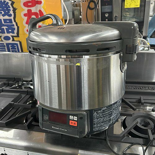 中古】ガス炊飯ジャー 2升 リンナイ(Rinnai) RR-S20VG 幅451
