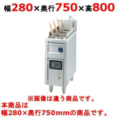 【業務用/新品】【タニコー】電気ゆで麺器 TEU-28DA 幅280×奥行750×高さ800mm【送料無料】