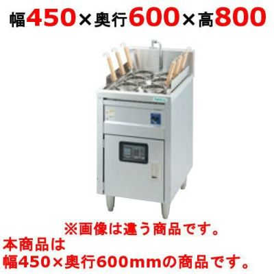 【新品】 タニコー 電気ゆで麺器 TEU-45 幅450×奥行600×高さ800 （50/60Hz） 【送料無料】