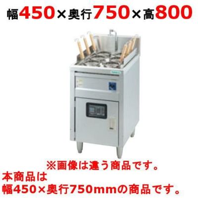 【新品】 タニコー 電気ゆで麺器 TEU-45DA 幅450×奥行750×高さ800 (50/60Hz) 【送料無料】