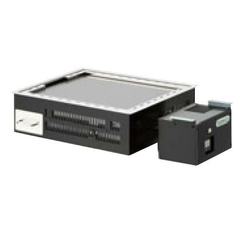 お好み焼きテーブル（電気式）ユニットタイプ黒皮鉄板 TANICO