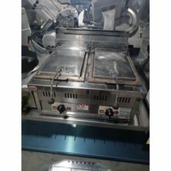 業界最長1年保証】【中古】ガス餃子焼機 マルゼン MGZS-057B 幅