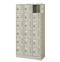 スチールロッカー 18人用(6段)