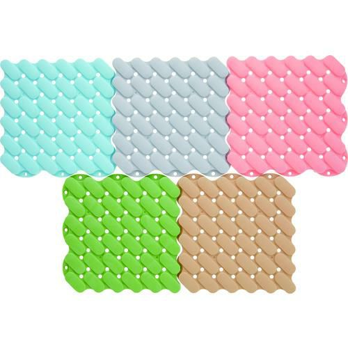 TRUSCO 抗菌・防炎ジョイントスノコ 素足用 グリーン