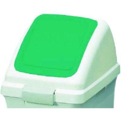 コンドル 屋内用屑入れ リサイクルトラッシュECO-50用 プッシュ蓋 緑