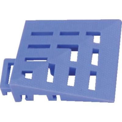 ミヅシマ カラースノコジョイントRE コーナー 75mm×75mm 青