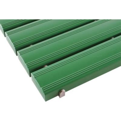 テラモト 抗菌安全スノコ（完成品）400×1800mm 緑