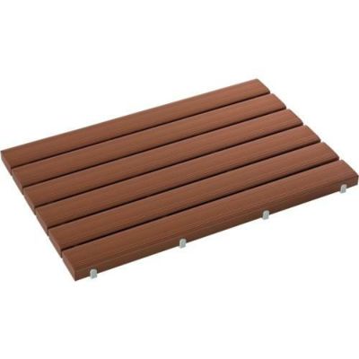 テラモト 抗菌安全スノコ（完成品）600×1200mm 茶