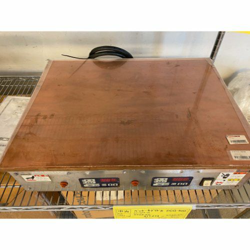 業界最長1年保証】【中古】パンケーキグリドル ニチワ電機 PCG-600 幅