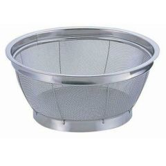 TKG ステンNEWマンモス浅型ざる 22.5cm