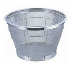 TKG ステンNEWマンモス深型米揚ざる 37.5cm