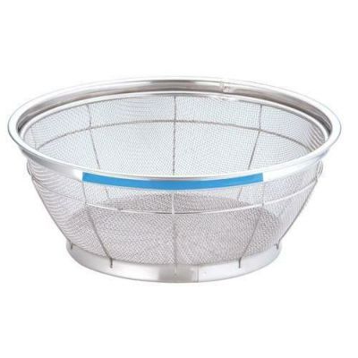 TKG NEWマンモス カラー 浅型ざる 30cm ブルー