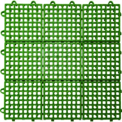 TRUSCO 抗菌・防炎ジョイントスノコ グリーン
