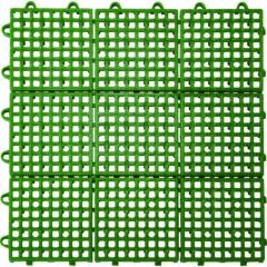 TRUSCO 抗菌・防炎ジョイントスノコ グリーン