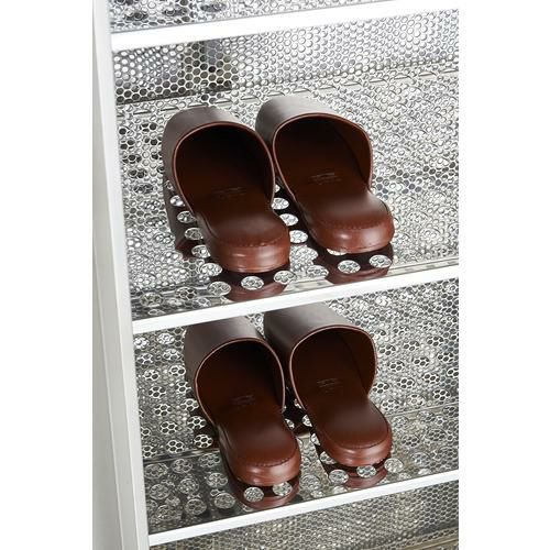 TRUSCO ステンレス製 UV殺菌ロッカー クリーンルームシューズ用