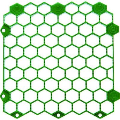 TRUSCO 抗菌・防炎ジョイントスノコ 土足用 グリーン