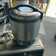 中古】ガス炊飯器 リンナイ(Rinnai) RR-S100VL 幅309×奥行286×高さ359
