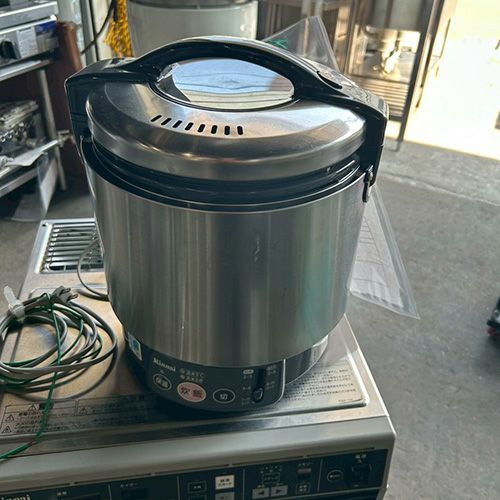 中古】ガス炊飯器 リンナイ(Rinnai) RR-S100VL 幅309×奥行286×高さ359