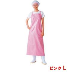 マイティクロス エプロン 胸当 E-1001-4 ピンク L