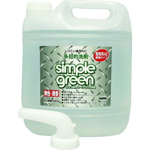 KDS シンプルグリーンクリスタル4L詰替