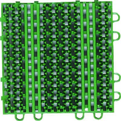 コンドル エバック 屋外用マット ライナーハードマット 本駒 緑
