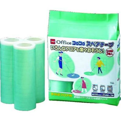 ニトムズ オフィスコロコロスペアテープ 多用途フロア用 160mm（3巻入）