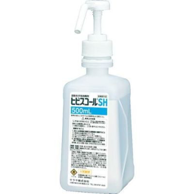 サラヤ 速乾性手指消毒剤 ヒビスコールSH 500ml