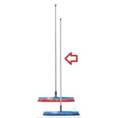 バーキュート衛生管理用ほうき 幅広タイプ ソフト青 62604205