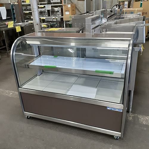 中古】冷蔵ケーキショーケース 大和冷機 KN401B3 幅1200×奥行500×高さ 