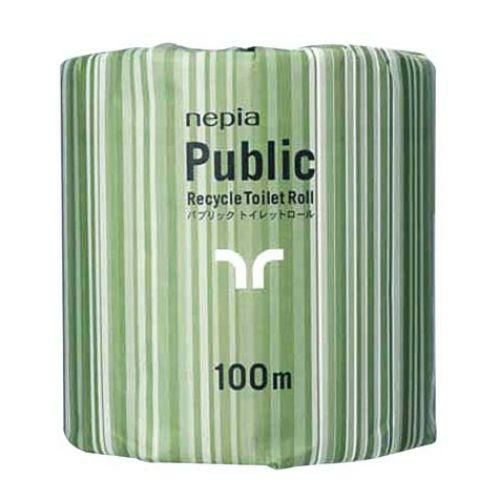 パブリック トイレットペーパー １００ｍシングル（８０ヶ入）