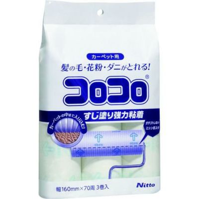 ニトムズ コロコロスペアテープ強力すじ70周3巻