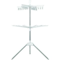 IRIS 531691ステンレス室内物干しパラソル2段