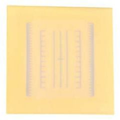 積層式調理用 目盛り入りまな板 正方形 S イエロー