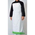 抗菌フィット前掛ガードロン S 白/緑