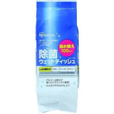 IRIS 524080  除菌ウェットティッシュ詰め替え アルコール