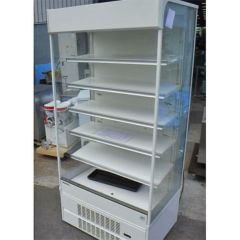 中古】冷凍・冷蔵多段オーブンショーケース 富士電機 USCP37HA-883A1