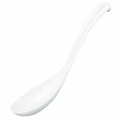 レンゲ メラミン チリレンゲ M-590 白 / 43×171/業務用/新品/小物送料対象商品