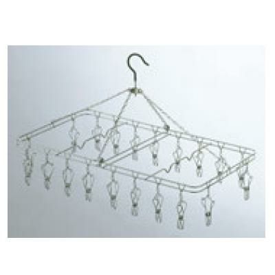 ステンレス ハンガーL 20ピンチ付